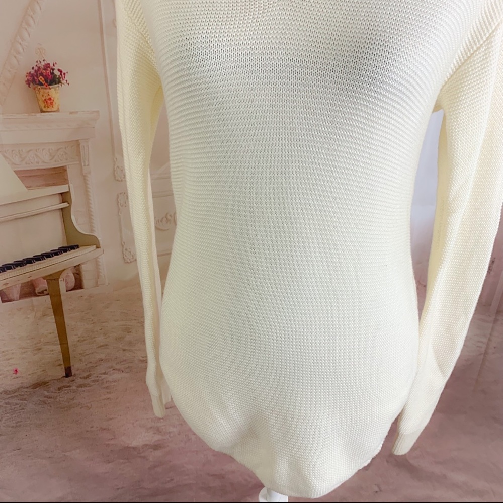 Aritzia Wilfred Free Wolter Sweater in Cream - Picture 3 of 12